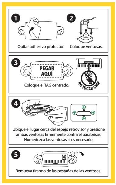 pase facil instrucciones